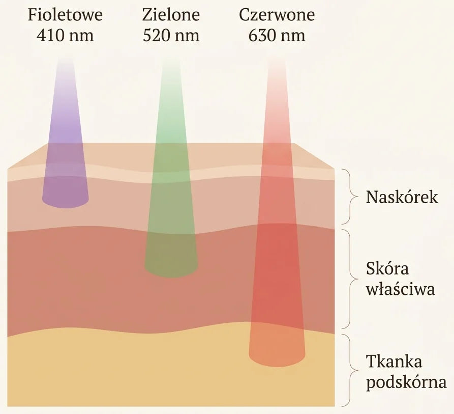 Jak głęboko sięga światło